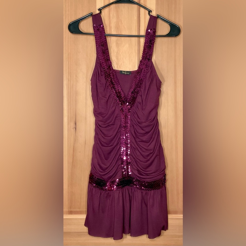 NWT Twentyone Sequined Knit Tanktop